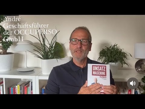 André Neumann mit dem Buch Umsatzmaschine Telesales